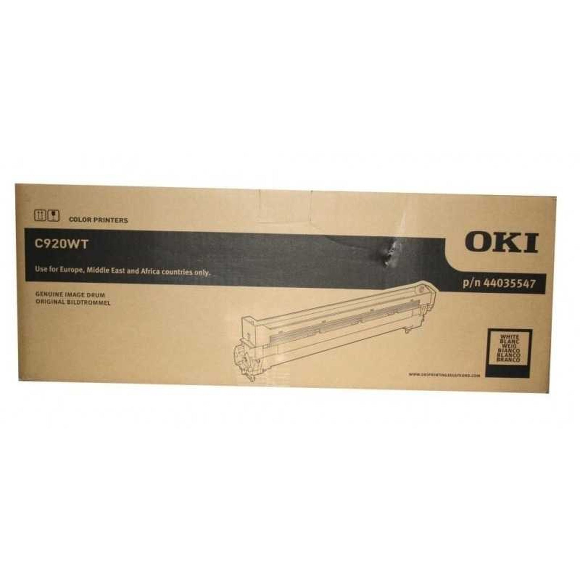 Tamburo OKI C920WT - Originale - Bianco - 44035547 da 10.000 Pagine A4
