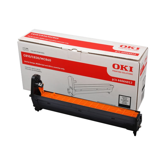 OKI C810 C830 Drum MC860 MC851 MC861 C801 C821 - Original - Black - 44064012 20,000 A4 Pages