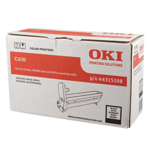 Tamburo OKI C610 - Originale - Nero - 44315108 da 20.000 Pagine A4