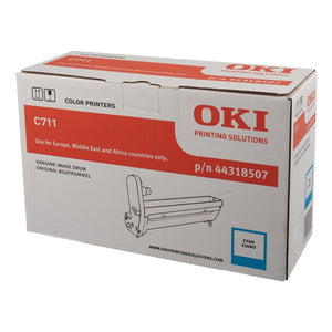 OKI C711 C711WT Drum - Original - Cyan - 44318507 20,000 A4 Pages