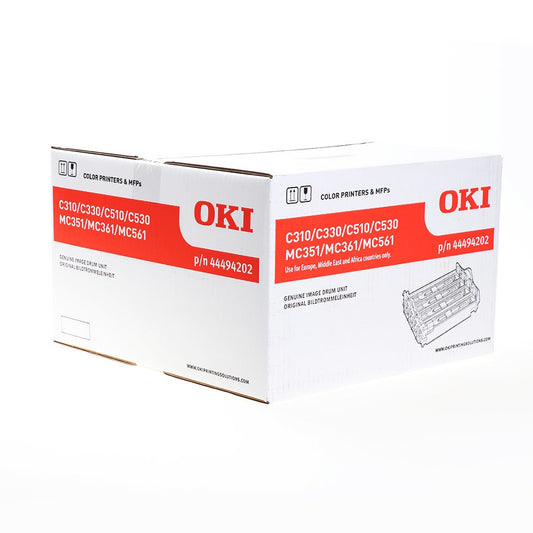 Tamburo OKI C310 C330 C510 C530 MC351 MC361 MC561 - Originale - 4 Colori - 44494202 da 20.000 Pagine A4