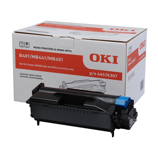 Tamburo OKI B401 MB441 MB451 - Originale - Nero - 44574307 da 25.000 Pagine A4