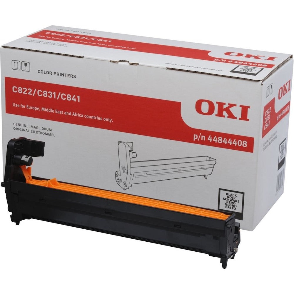 OKI C822 C831 C841 Drum - Original - Black - 44844408 30,000 A4 Pages