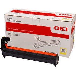 OKI C612 Drum - Original - Yellow - 46507305 30,000 A4 Pages