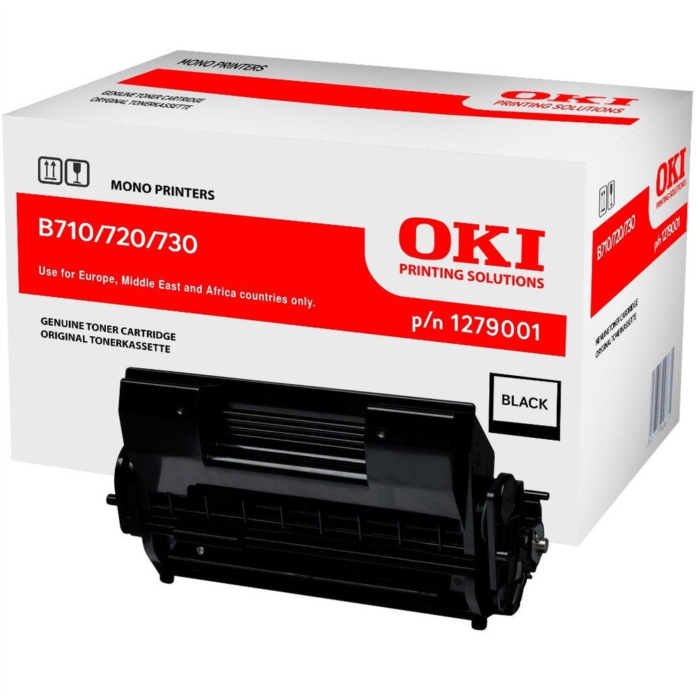 Toner OKI B710 B720 B730 - Originale - Nero - 1279001 da 5.000 Pagine A4