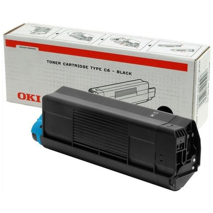 Toner OKI C5100 C5200 C5300 C5400 - Originale - Nero - 42127408 da 5.000 Pagine A4