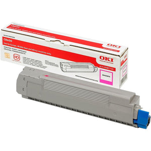 Toner OKI C8600 C8800 - Originale - Magenta - 43487710 da 6.000 Pagine A4