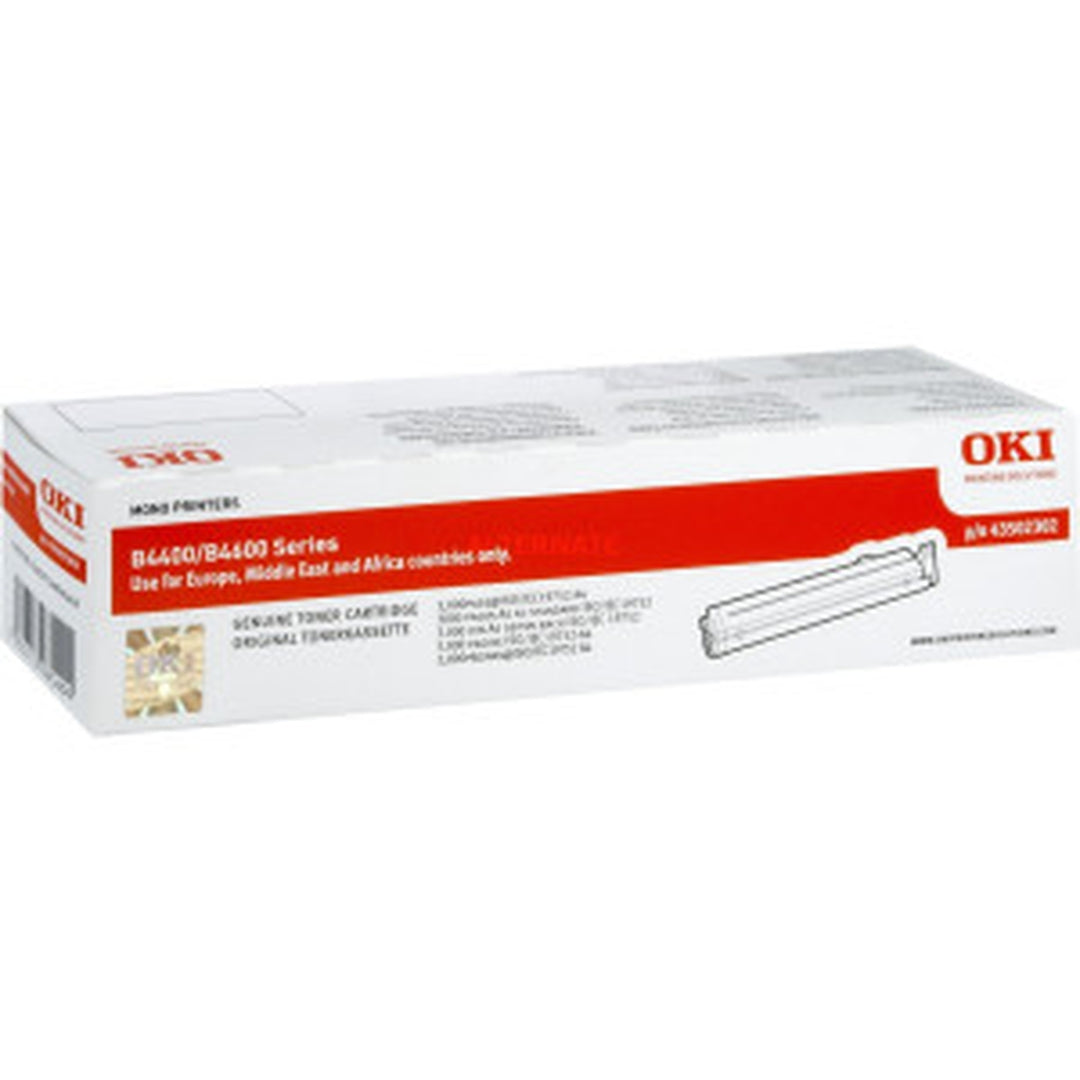 OKI B4400 B4600 Toner - Original - Black - 43502302 3,000 A4 pages