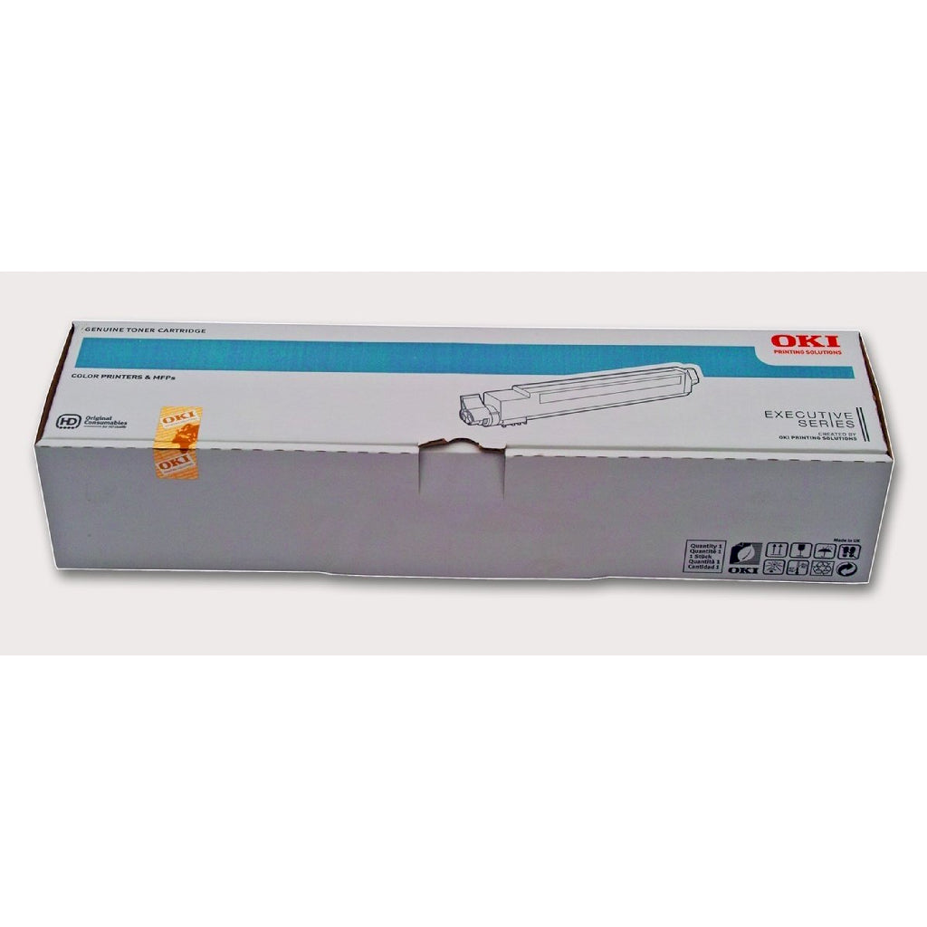 Toner OKI ES3640a3 ES3640pro ES 3640X mfp - Originale - Ciano - 43837107 da 16.500 Pagine A4