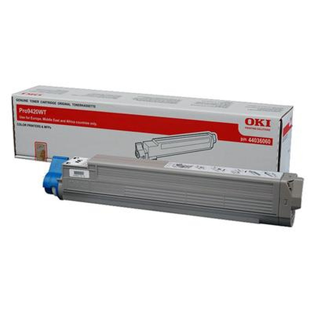 OKI ES9420WT Toner - Original - White - 44036060 from 8,000 A4 Pages