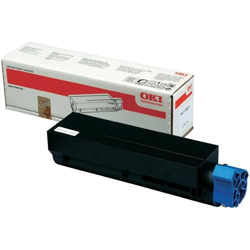 Toner OKI B411 B431 MB461 MB471 MB491 - Originale - Nero - 44574702 da 3.000 Pagine A4