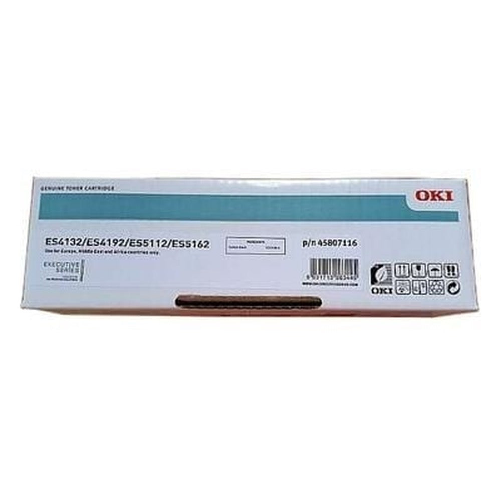 Toner OKI ES4131 ES4161MFP ES4191MFP - Originale - Nero - 44917607 da 12.000 Pagine A4