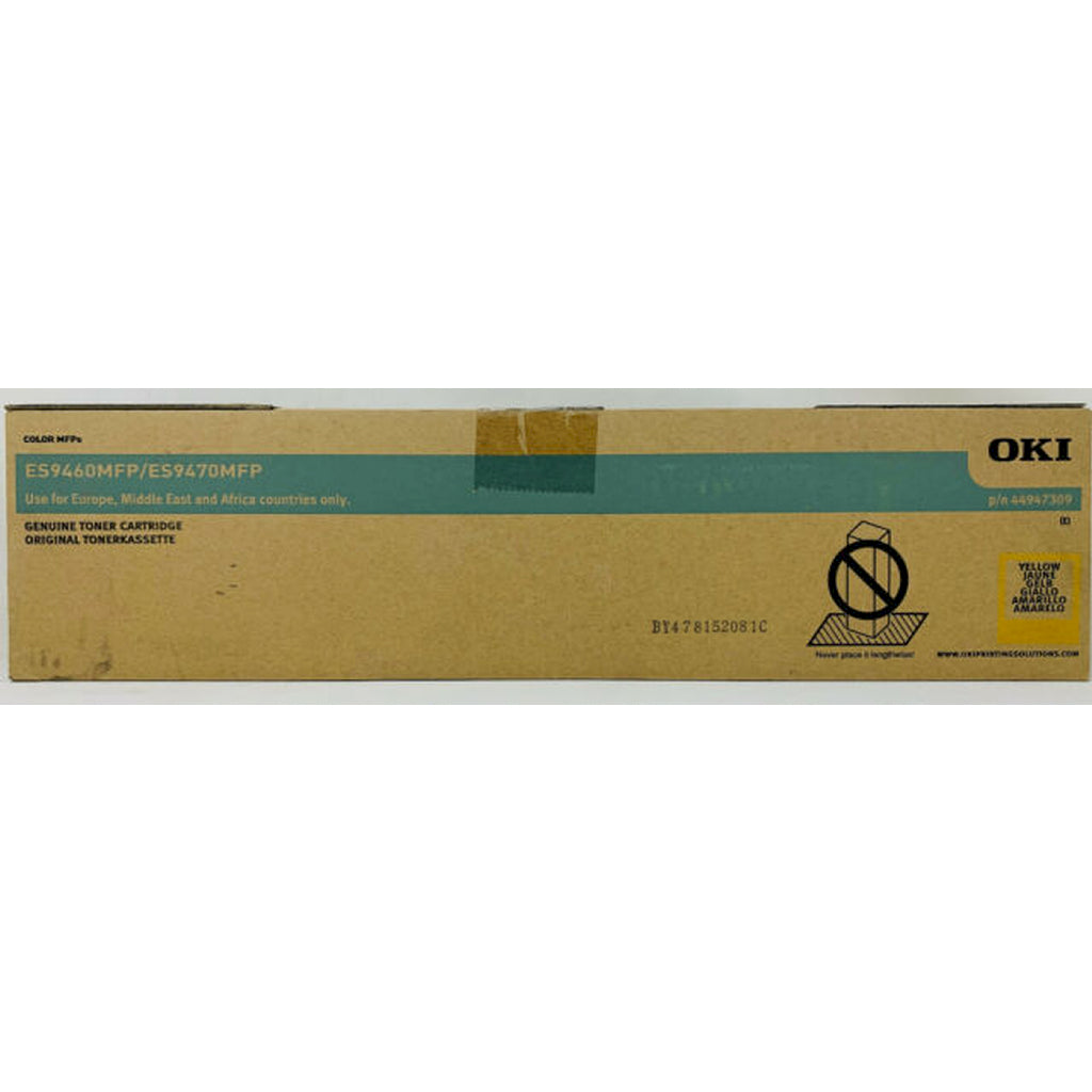 OKI ES9460 ES9470 Toner - Original - Yellow - 44947309 from 32,100 A4 Pages