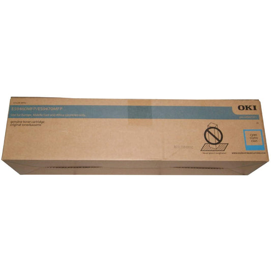 OKI ES9460 ES9470 Toner - Original - Cyan - 44947311 from 32,100 A4 Pages