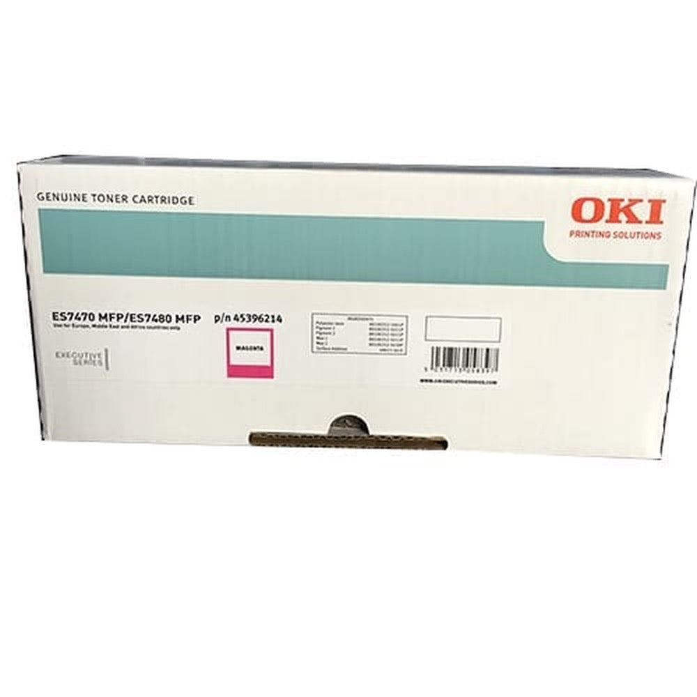 Toner OKI ES7470 ES7480 - Originale - Magenta - 45396214 da 11.500 Pagine A4