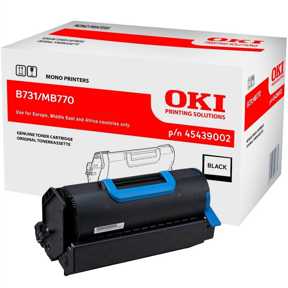 Toner OKI B731 MB770 - Originale - Nero - 45439002 da 36.000 Pagine A4