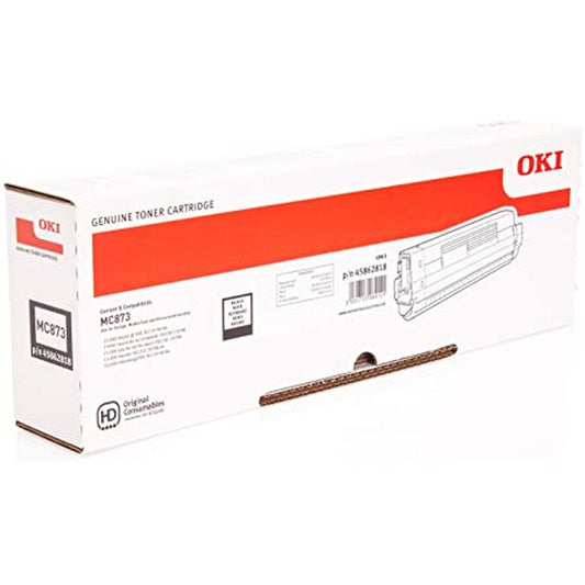 OKI MC873 MC883 Toner - Original - Black - 45862818 from 15,000 A4 Pages