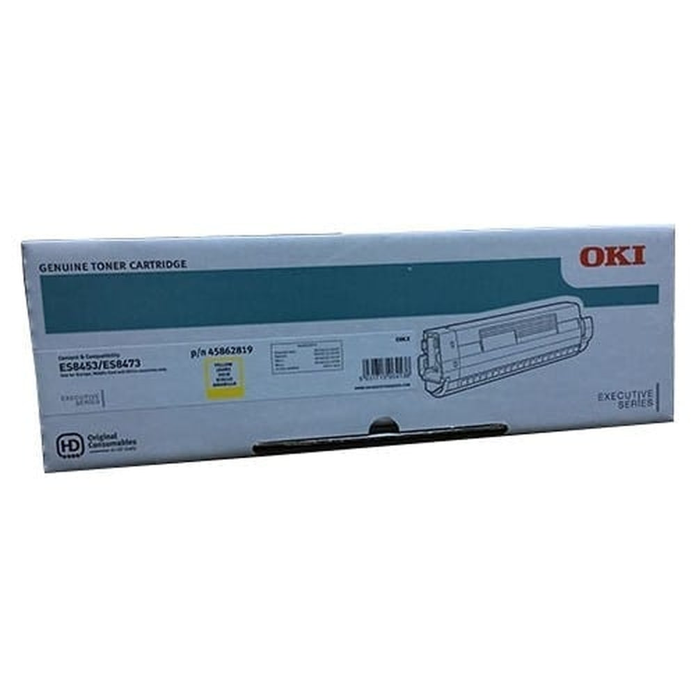 Toner OKI ES8473 ES8453 - Originale - Giallo - 45862819 da 10.000 Pagine A4
