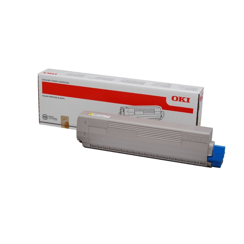 Toner OKI C824 C834 C844 - Originale - Giallo - 47095701 da 5.000 Pagine A4