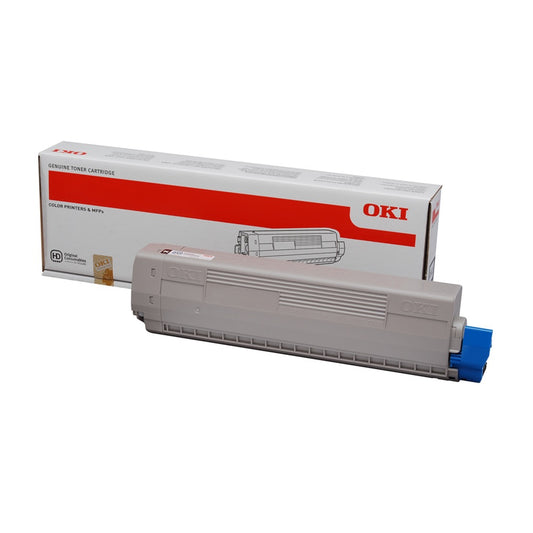 Toner OKI C824 C834 C844 - Originale - Nero - 47095704 da 5.000 Pagine A4